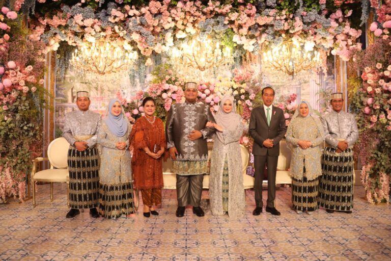 Jokowi, SBY, Jk dan Try Sutrisno Hadiri Resepsi Pernikahan Putra Mentan Andi Amran