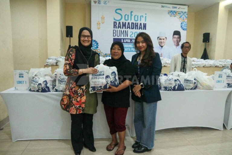 Pertamina Gelar Pasar Sembako Murah