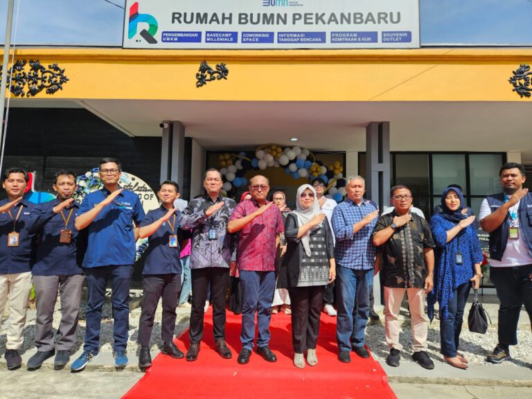 Peresmian Rumah BUMN Pekanbaru, Langkah Pasti Erick Thohir Berdayakan UMKM Lokal