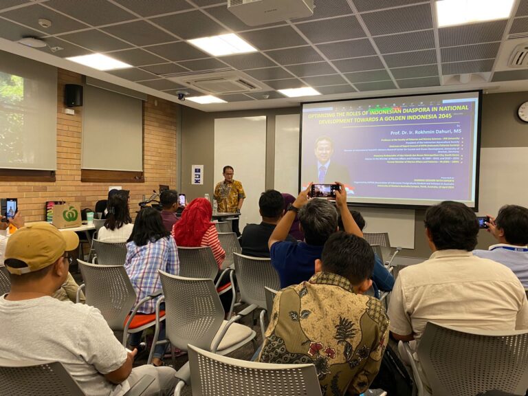 Prof Rokhmin ajak Diaspora Indonesia di Australia Optimalkan Peran Pembangunan, Begini Caranya