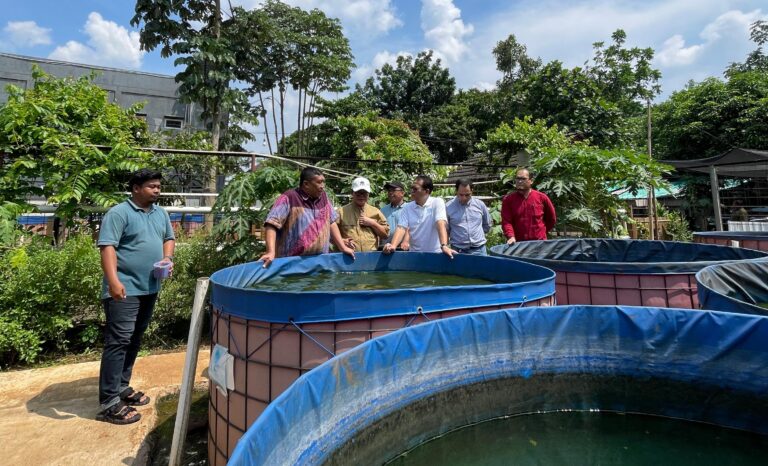 Kunjungi farm lele bioflok, Prof Rokhmin: inilah esensi green dan sircular economy