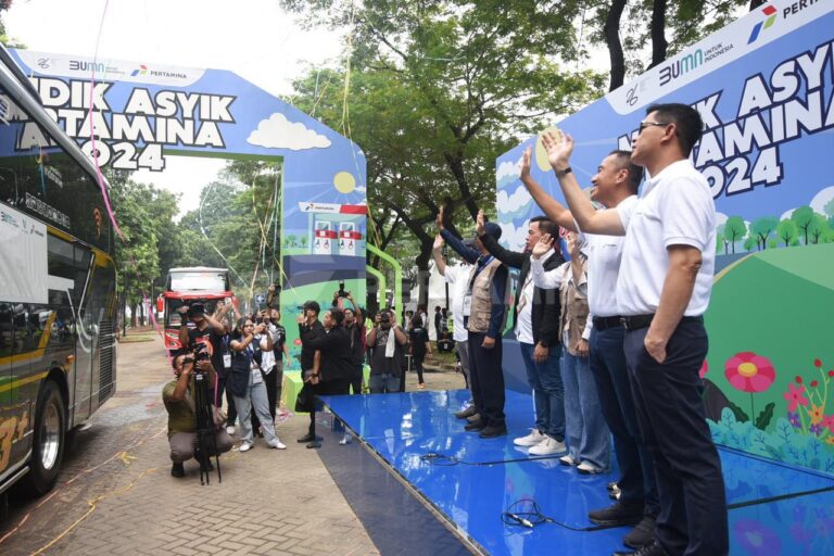 Mudik Asyik Pertamina Lepas 4.000 Pemudik ke-17 Kota
