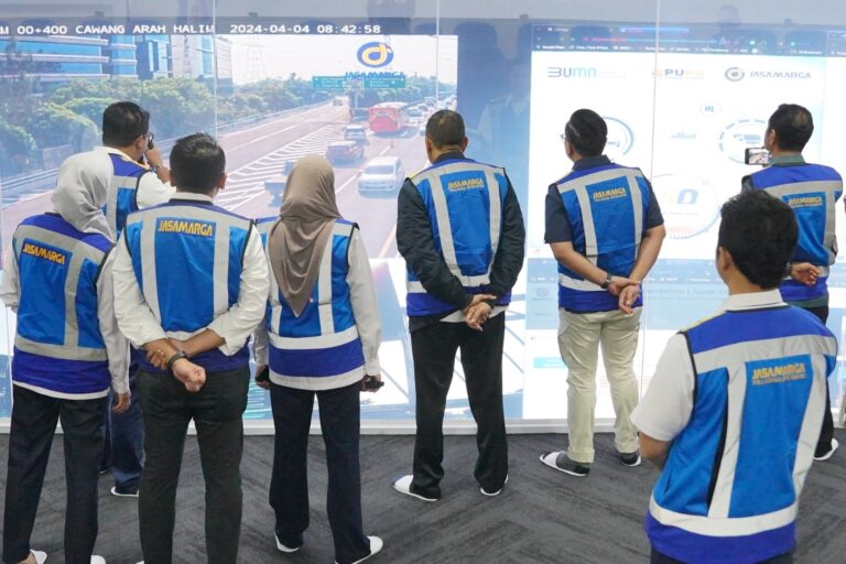 Jasa Marga Siap Optimalkan Layanan Berbasis Teknologi Melalui JMTC, Commmand Center Jalan Tol Berbasis Intelligent Transportation System Pertama di Indonesia