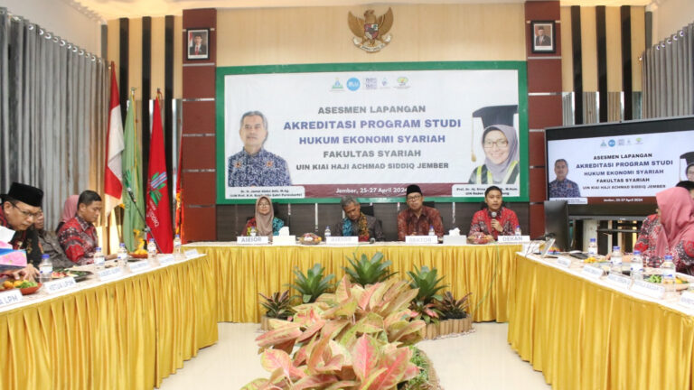 Targetkan Predikat Unggul, Prodi HES Fakultas Syariah UIN Jember Gelar Asesmen Lapangan
