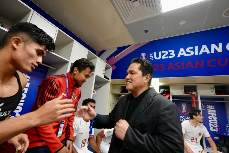 Timnas Indonesia ke Semifinal Piala Asia U-23, Erick Thohir: Mereka Pencetak Sejarah Baru