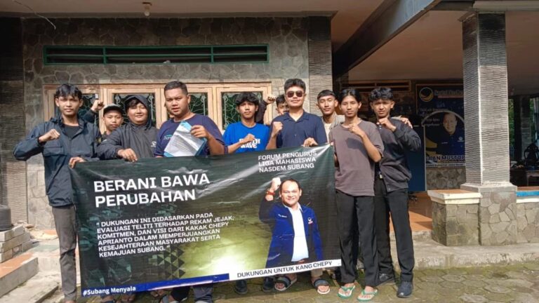 Daftarkan Penjaringan Cabup, Pendukung Chepy Aprianto Mengaku Ditolak NasDem Subang