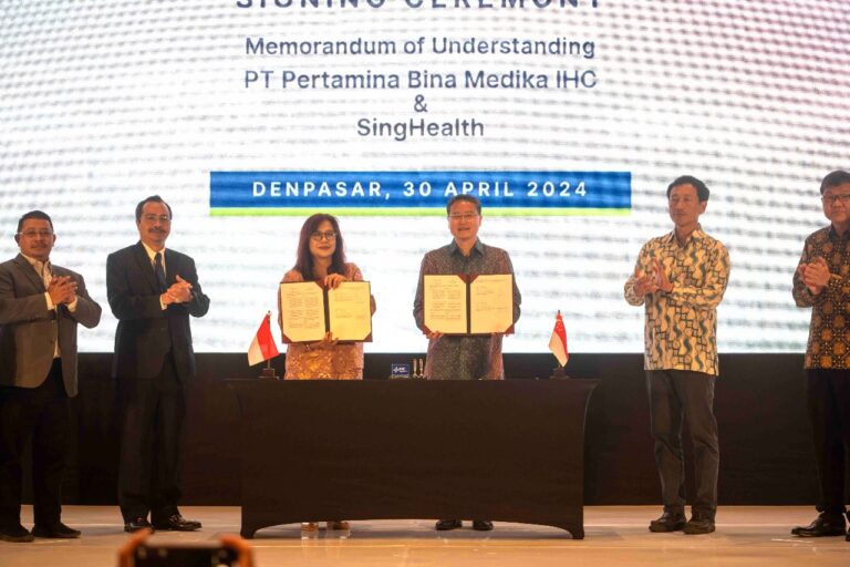 Pertamina Bina Medika IHC dan Singhealth Kolaborasi Tingkatkan Layanan Kesehatan