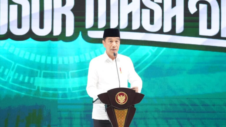 Inaugurasi GP Ansor, Presiden Yakin Semangat Pemuda NU Teguh Satu Barisan Jaga Persatuan