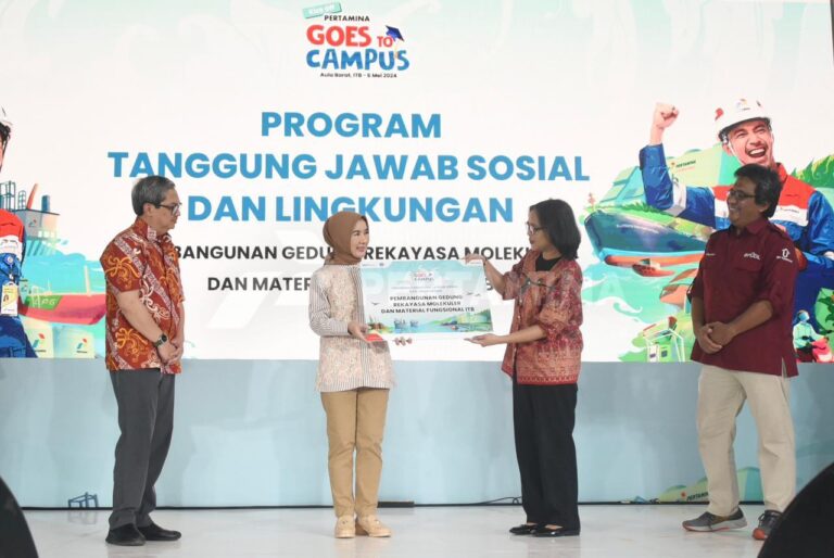 Pertamina Bangun Gedung Rekayasa Molekuler di ITB
