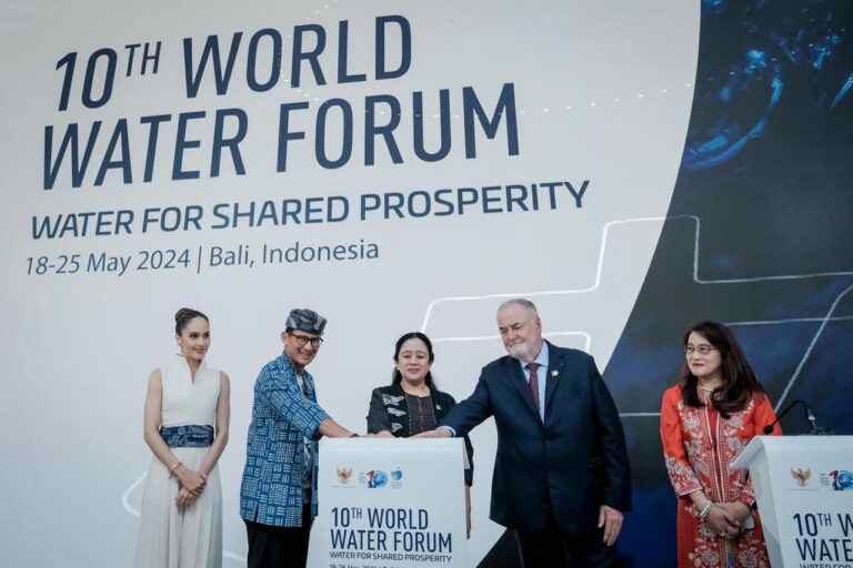 Tampilkan 17 Paviliun Negara dan 108 Organisasi, Pameran World Water Forum ke-10 Resmi Dibuka