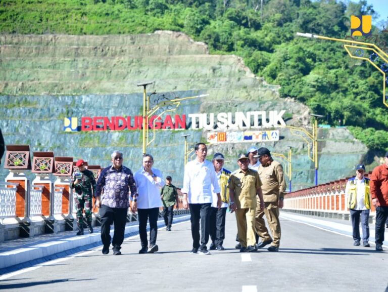 Bendungan Tiu Suntuk di Sumbawa Barat Diresmikan Presiden Jokowi
