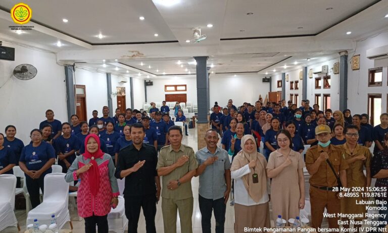 Gandeng Komisi IV DPR, Kementan Amankan Pangan Manggarai Barat Lewat Bimtek Pengamanan Produksi Pangan