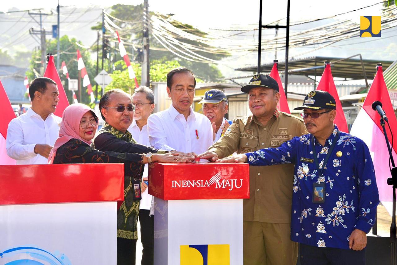 Presiden Jokowi Resmikan 5 Ruas Inpres Jalan Daerah Sepanjang 40,6 Km ...