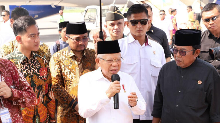 Wapres KH Ma’ruf Amin Apresiasi Layanan Istimewa Fast Track Bandara Adi Soemarmo