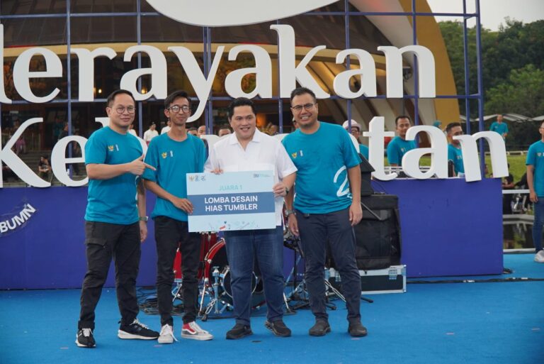 Jasa Marga Raih Juara Pertama Lomba Desain Tumbler HUT Ke-26 Kementerian BUMN