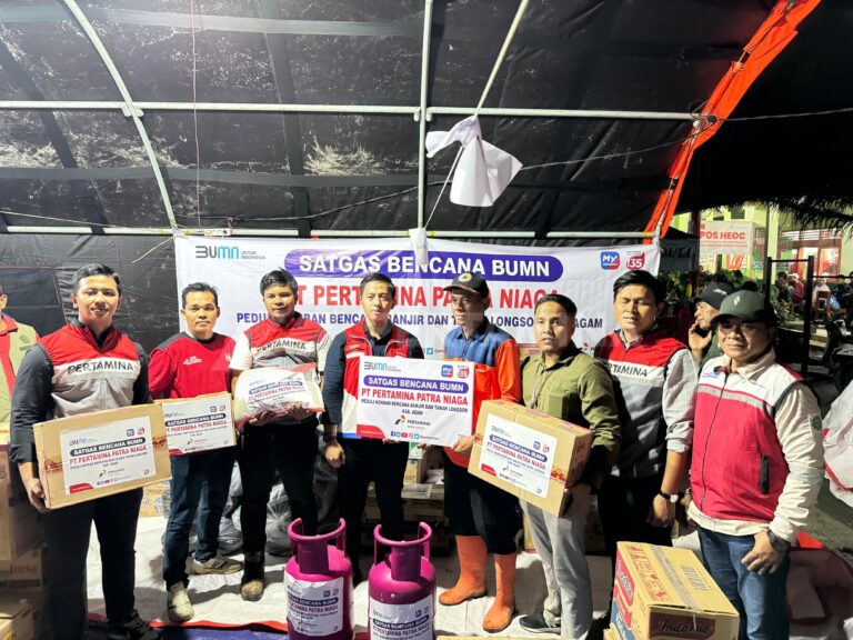 Pertamina Group Salurkan Bantuan untuk Korban Bencana Lahar Dingin dan Tanah Longsor di Sumatera Barat