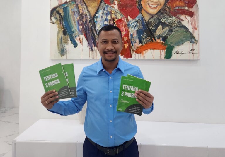 Adit Setiawan Luncurkan Buku ‘Keluar Dari Tentara Kini Miliki 3 Pabrik’