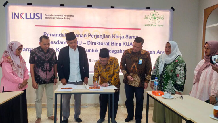 Tekan Angka Perkawinan Anak, Kemenag dan Lakpesdam Sinergi Program Inklusi