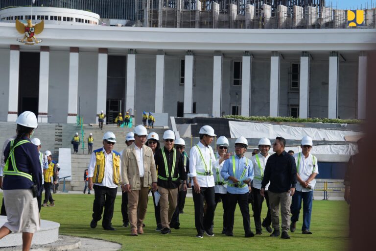 Presiden Jokowi Optimis Pembangunan Istana Kepresidenan IKN Selesai Pertengahan Juli 2024