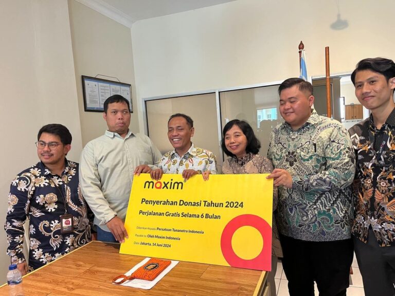 Maxim Rangkul Komunitas Tunanetra Melalui Lebih Dari 1,600 Perjalanan Gratis