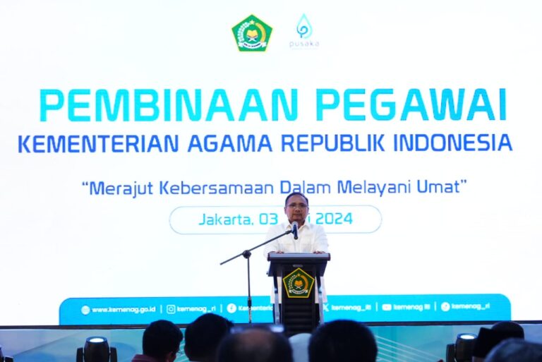 Menag Minta Jajarannya Tuntaskan Kinerja dan Beri Resonansi Positif ke Publik