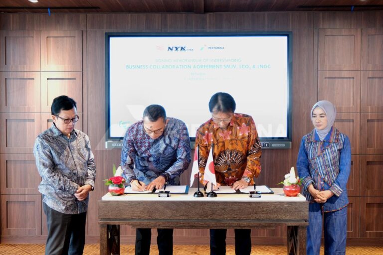 PIS dan NYK Teken Kesepakatan Bisnis Strategis