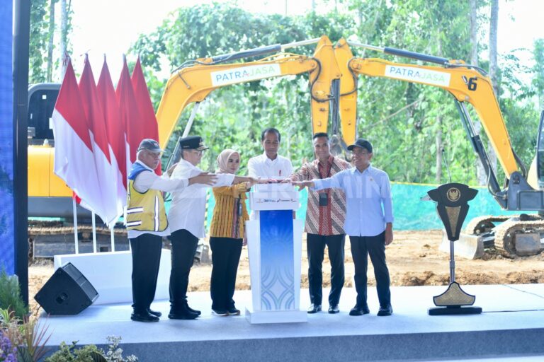 Kolaborasi Pertamina dan Bakrie Group, Presiden Jokowi Lakukan Groundbreaking Nusantara Sustainability Hub