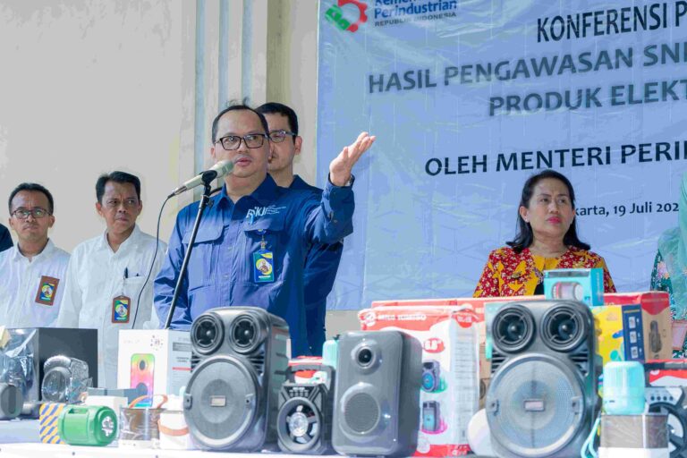 Kemenperin Amankan Speaker Aktif Non SNI Senilai Rp10 Miliar Lebih