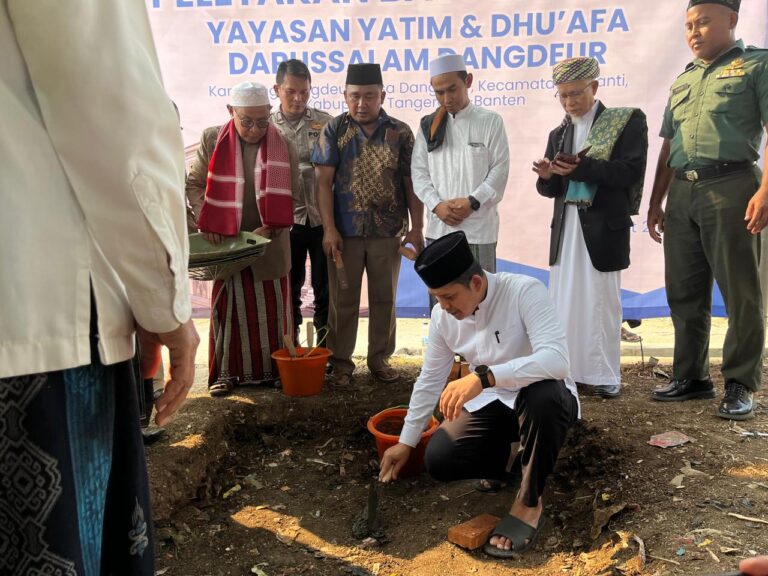 Yayasan Darussalam Dangdeur Tangerang Bangun Gedung Asrama Yatim dan Dhuafa