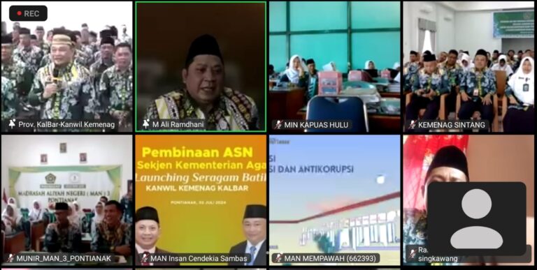 Jajaran Kemenag Diminta Tingkatkan Kinerja dan Hormati Budaya Lokal