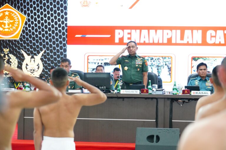 Panglima TNI Pimpin Sidang Pantukhir Pusat Taruna Akademi TNI Tahun 2024