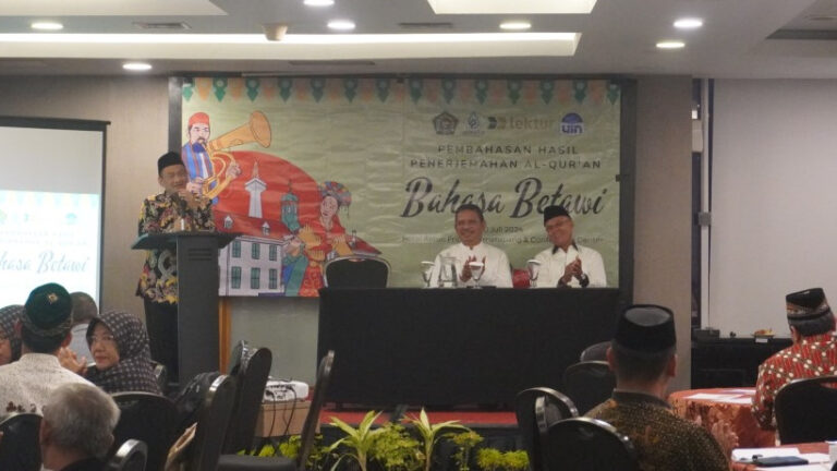 Susun Terjemahan Al-Qur’an Bahasa Betawi, Ini Alasan Kemenag