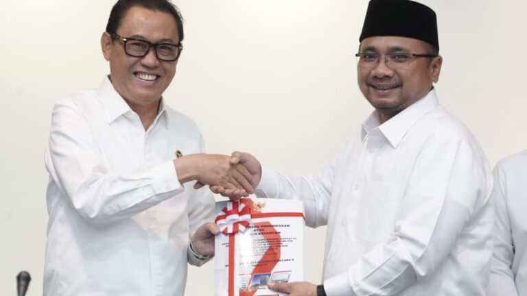 Cetak Hattrick, Kemenag di Era Yaqut Cholil Qoumas Raih WTP dari BPK