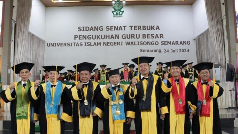 UIN Walisongo Kukuhkan Enam Guru Besar