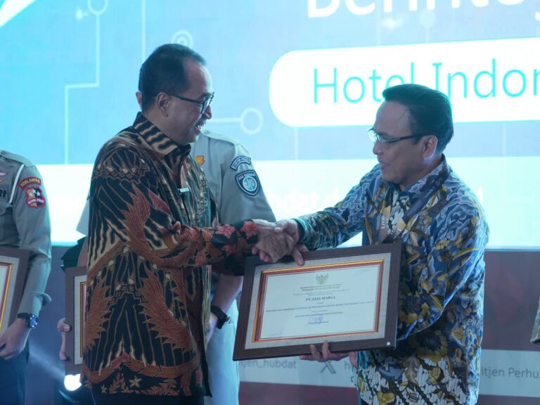 Berikan Pelayanan Prima, Jasa Marga Raih Apresiasi dari Kementerian Perhubungan