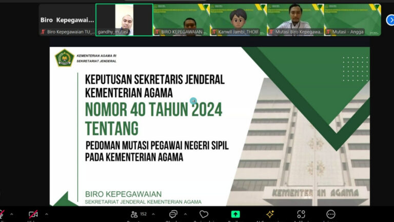 Tetapkan Pedoman Mutasi Terbaru, Kemenag: Lebih Transparan dan Akuntabel 
