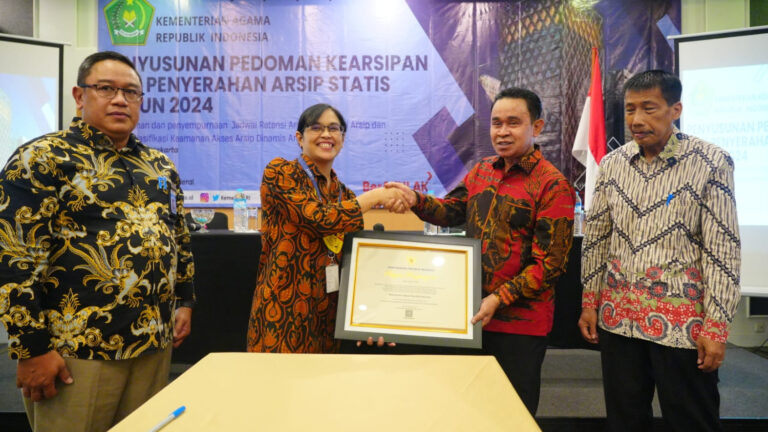 Kementerian Agama Susun Pedoman Tata Kelola Kearsipan