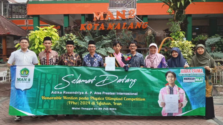 Siswa MAN 2 Kota Malang Raih Honorable Mention IPho Iran 2024