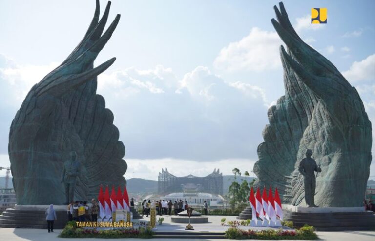 Jelang Renungan Suci Peringatan HUT ke 79 RI, Menteri PUPR Pastikan Kesiapan Taman Kusuma Bangsa