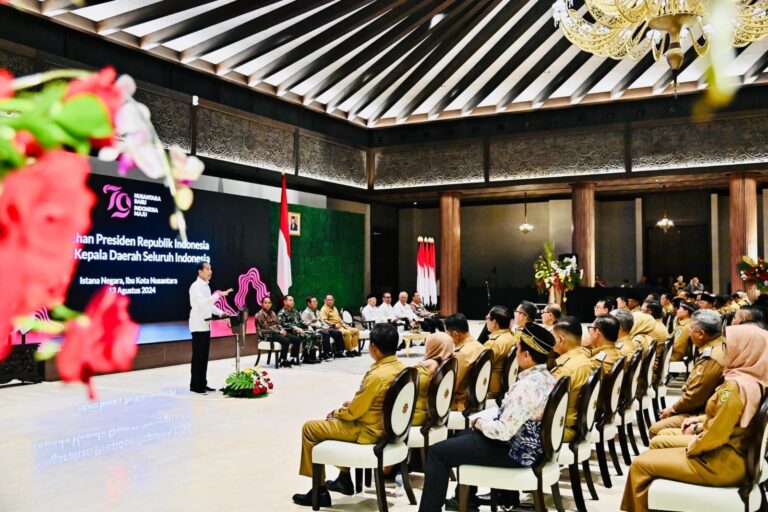 Panglima TNI Hadiri Pengarahan Presiden Kepada Kepala Daerah Seluruh Indonesia di IKN