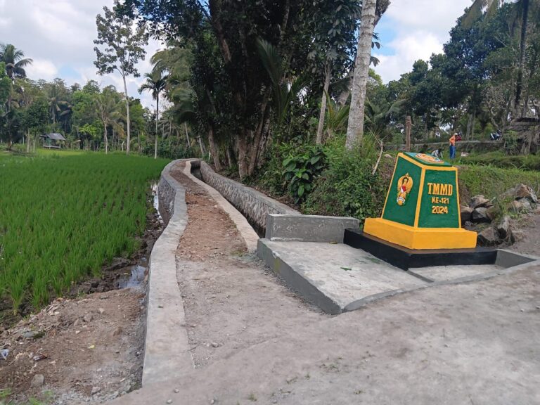 TMMD ke 121 Kodim 1615 Lotim Selesai 100 Persen, Dandim: Semoga Bermanfaat dan Mensejahterakan