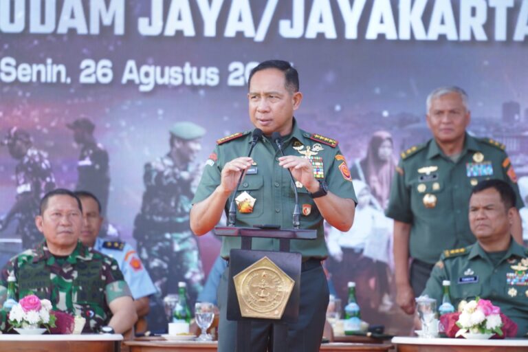 Panglima TNI Agus Gelar Tatap Muka Bersama Satkowil Jajaran Kodam Jaya