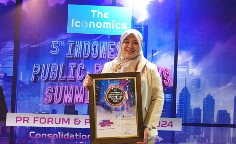 Jasa Marga Raih Penghargaan 5th Corporate Reputation Awards 2024 Kategori Toll Operator dalam Ajang 5th Indonesia Public Relations Summit 2024