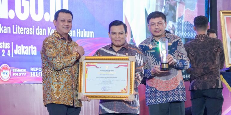 Pada Ajang JDIHN Award 2024, KKP Raih Penghargaan