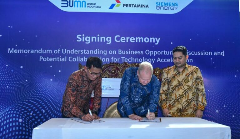 Pertamina dan Siemens Energy Siap Wujudkan Transisi Energi Berkelanjutan