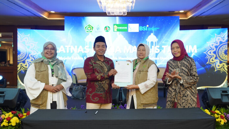 Pokja Majelis Taklim MoU Dengan  BWI dan BAZNAS Bentuk Unit Pengumpul Zakat