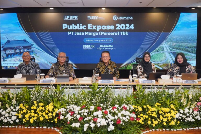 Pubex Live, Jasa Marga Paparkan Kinerja Positif Hingga Semester I Tahun 2024