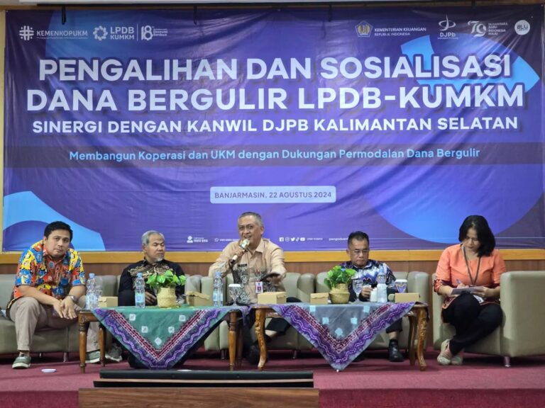 LPDB-KUMKM Optimalkan Pengalihan Dana Bergulir untuk Dongkrak Perekonomian Kalsel