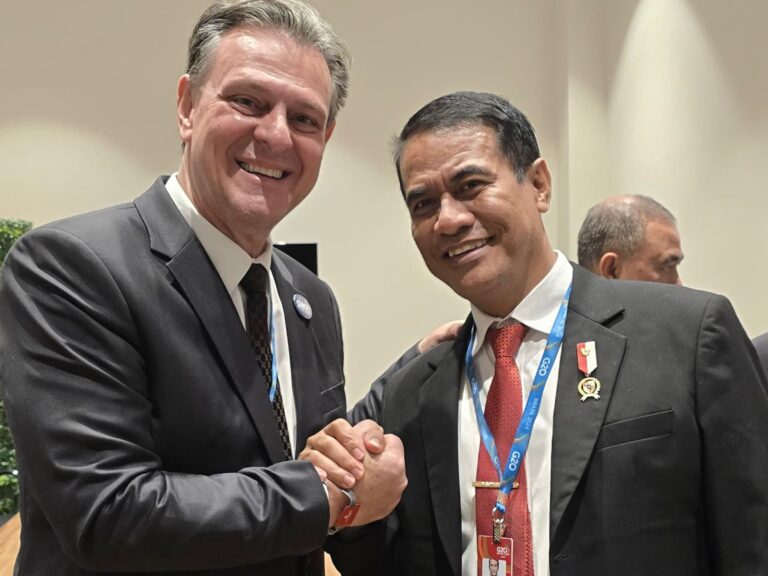 Pertemuan Bilateral Pemerintah RI-Brasil, Mentan Amran Gaet Investasi Peternakan Rp4,5 Triliun