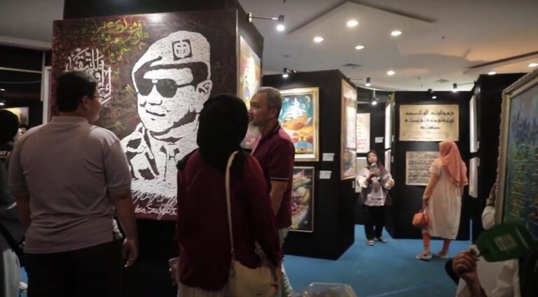 36 Negara Ikuti Pameran Kaligrafi di MTQ Nasional Ke-30 di Samarinda